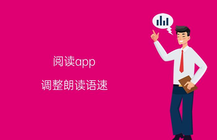 阅读app 调整朗读语速 什么软件可以把文字变成声音？